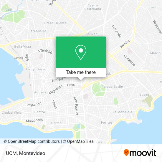 Mapa de UCM