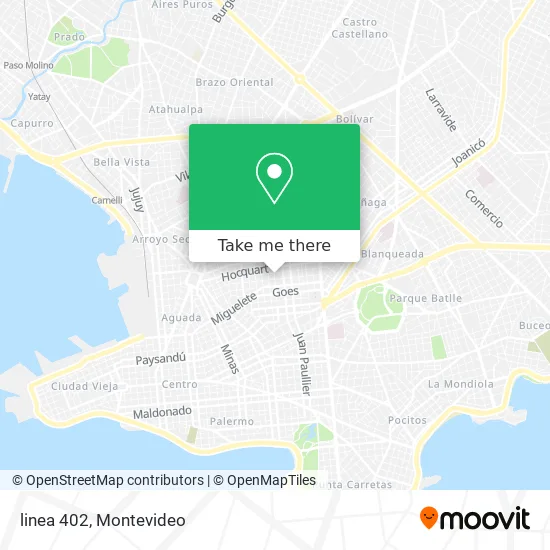 linea 402 map