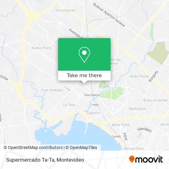 Supermercado Ta-Ta map