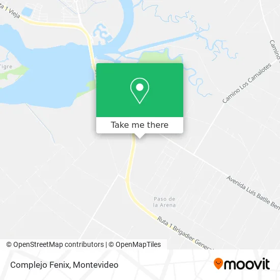 Complejo Fenix map