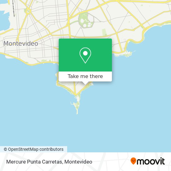 Mercure Punta Carretas map
