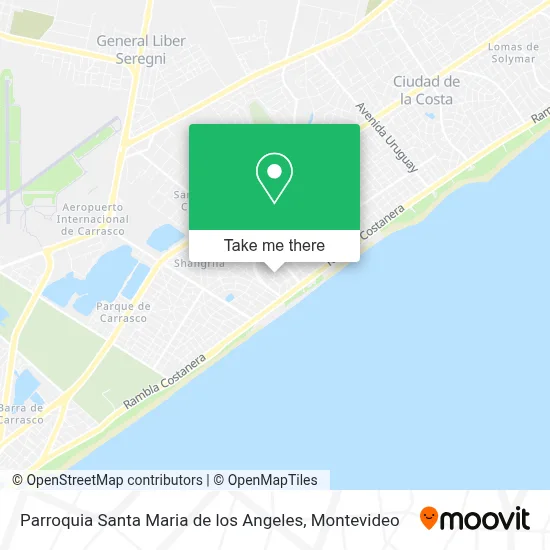 Parroquia Santa Maria de los Angeles map