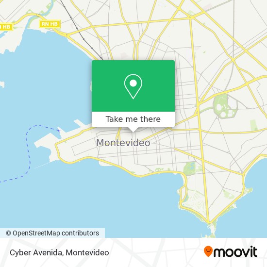 Cyber Avenida map