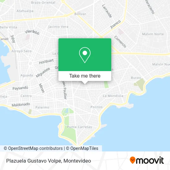 Mapa de Plazuela Gustavo Volpe