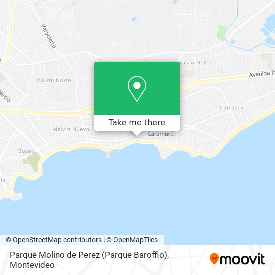 Parque  Molino de Perez (Parque Baroffio) map