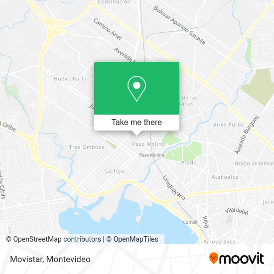 Movistar map