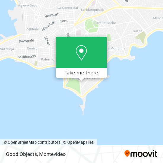 Good Objects map