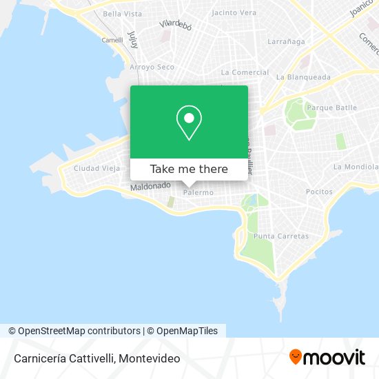 Carnicería Cattivelli map