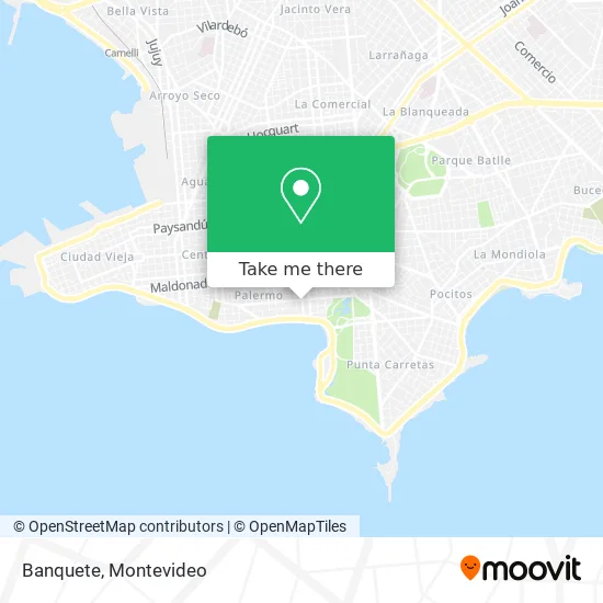 Banquete map