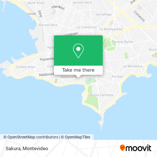 Sakura map