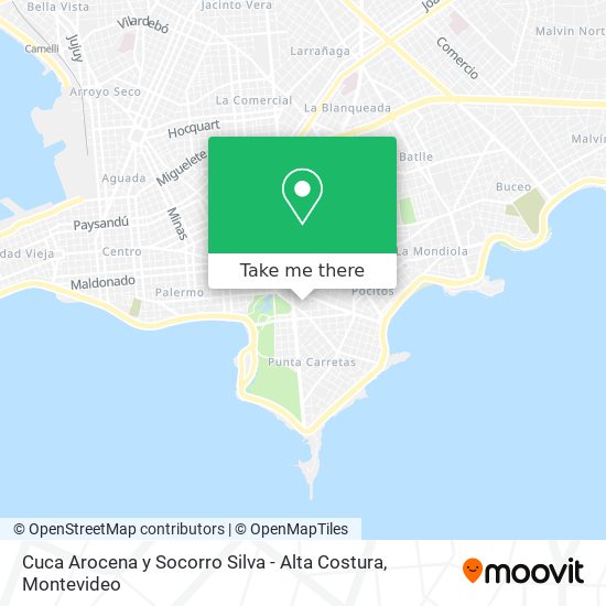 Mapa de Cuca Arocena y Socorro Silva - Alta Costura