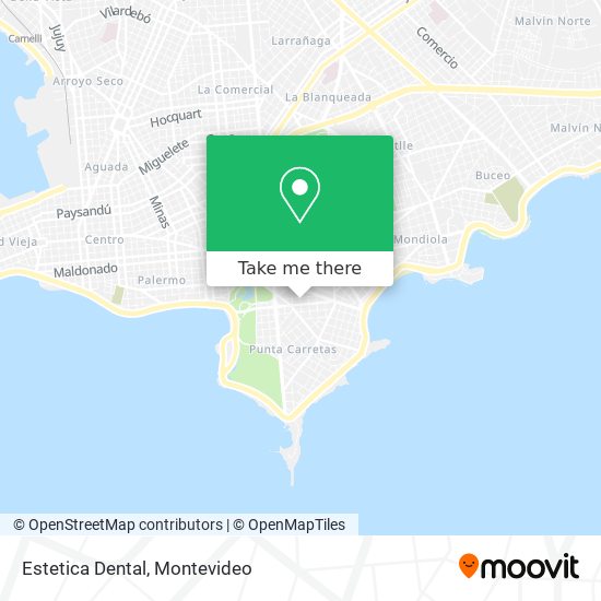 Estetica Dental map