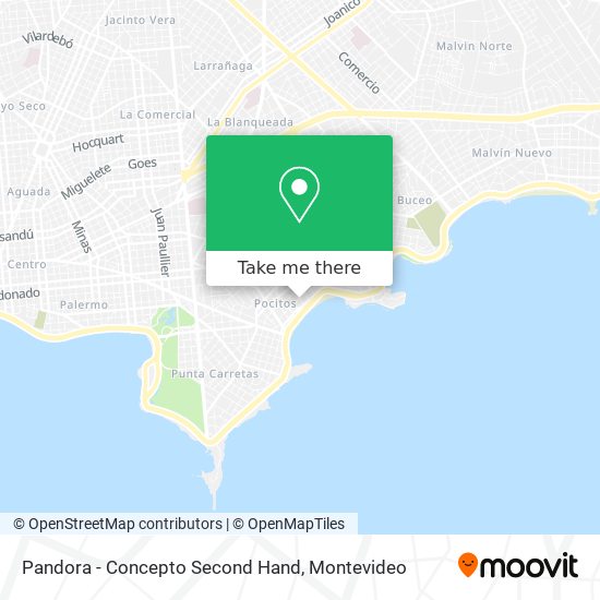 Mapa de Pandora - Concepto Second Hand