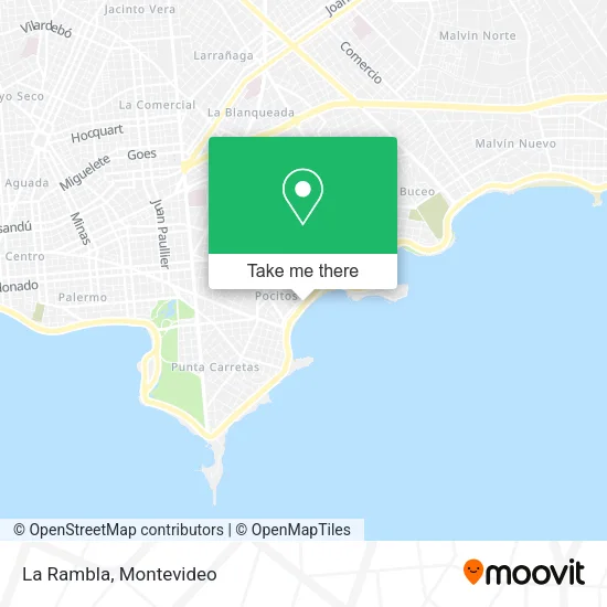 Mapa de La Rambla
