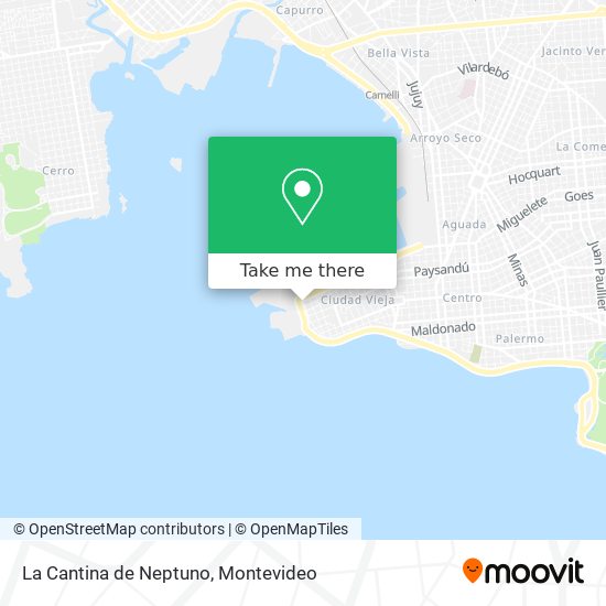 La Cantina de Neptuno map