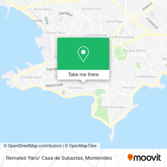 Mapa de Remates Yaro/ Casa de Subastas