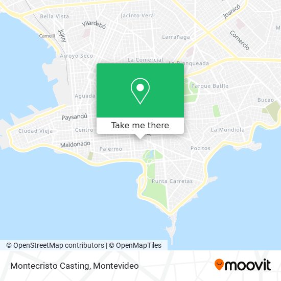 Montecristo Casting map