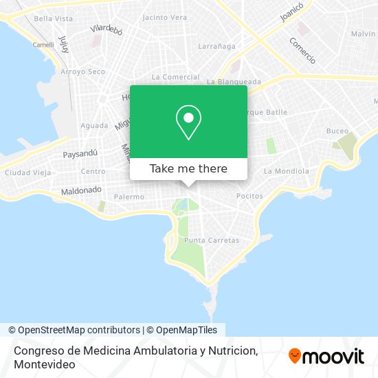 Congreso de Medicina Ambulatoria y Nutricion map