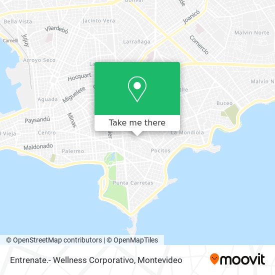 Entrenate.- Wellness Corporativo map