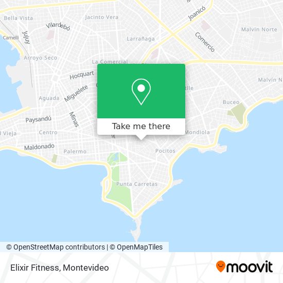 Mapa de Elixir Fitness