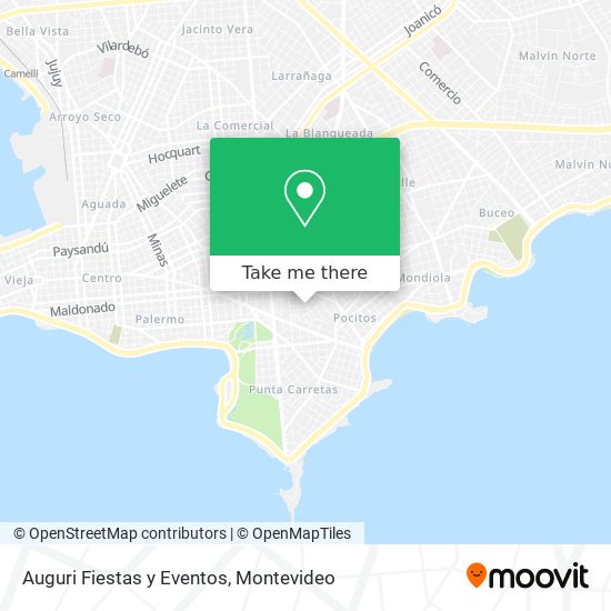 Auguri Fiestas y Eventos map