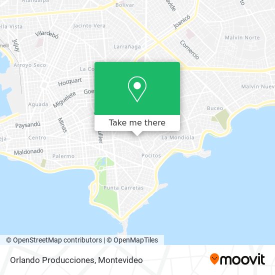Mapa de Orlando Producciones