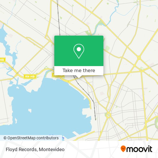 Floyd Records map