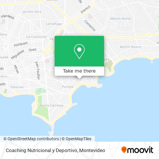 Coaching Nutricional y Deportivo map