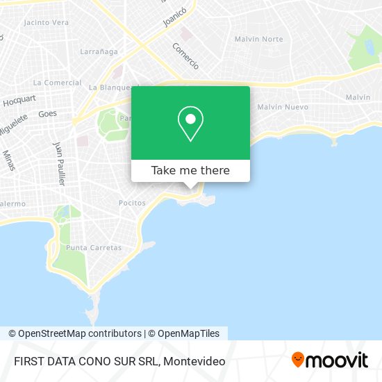 Mapa de FIRST DATA CONO SUR SRL