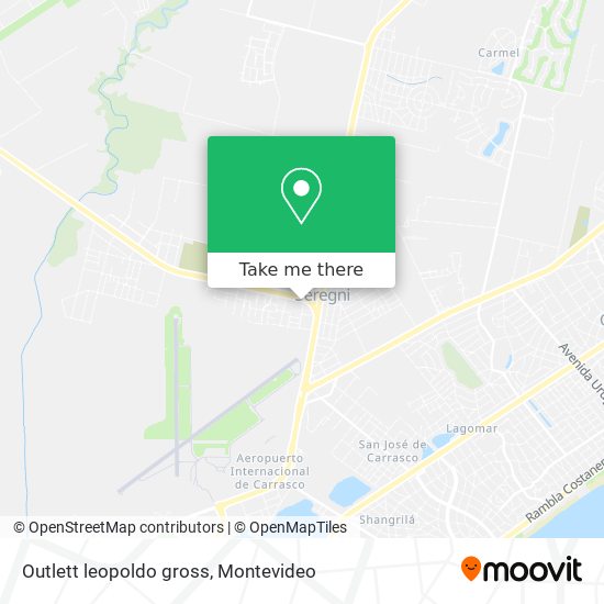 Mapa de Outlett leopoldo gross