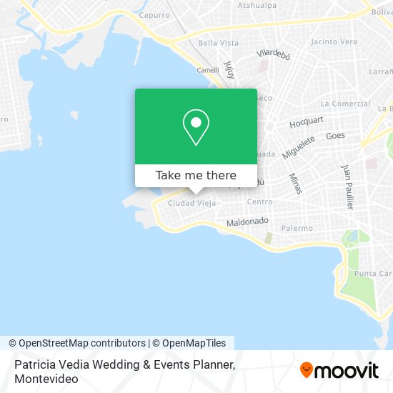 Patricia Vedia Wedding & Events Planner map