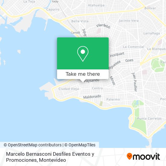 Marcelo Bernasconi Desfiles Eventos y Promociones map