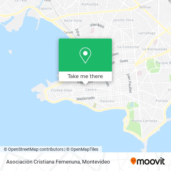 Asociación Cristiana Femenuna map
