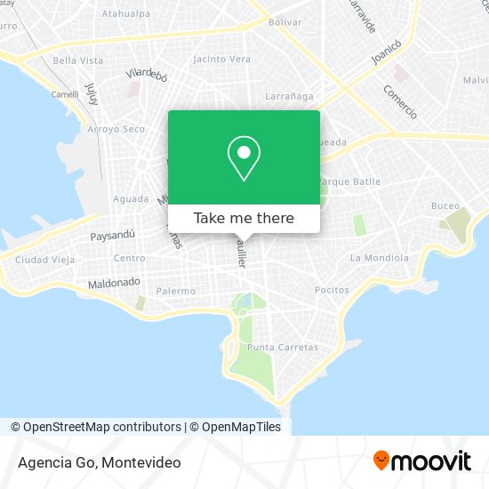 Agencia Go map