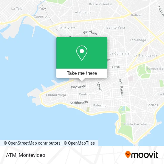 ATM map