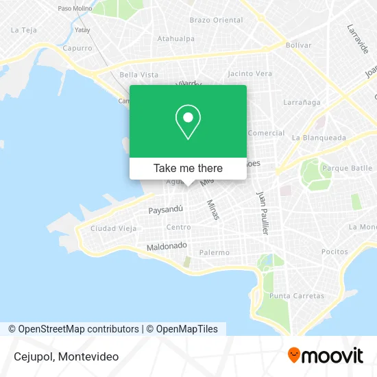 Cejupol map