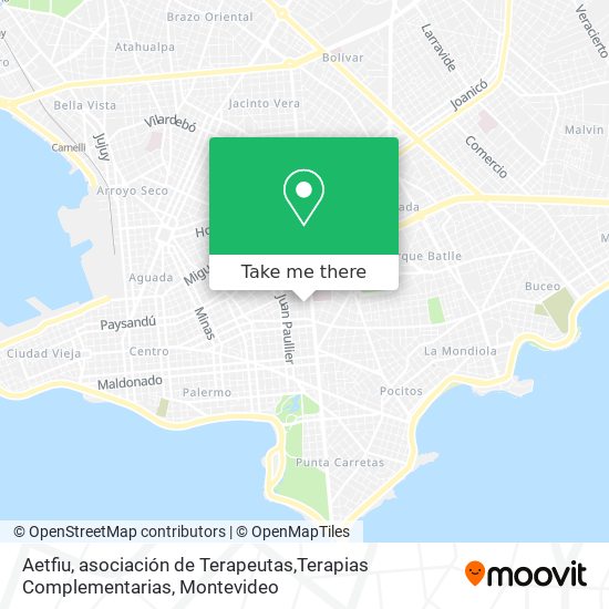Aetfiu, asociación de Terapeutas,Terapias Complementarias map
