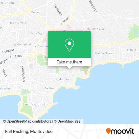 Full Packing map