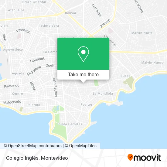 Mapa de Colegio Inglés