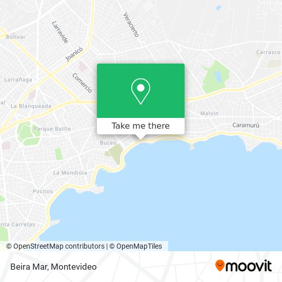 Beira Mar map