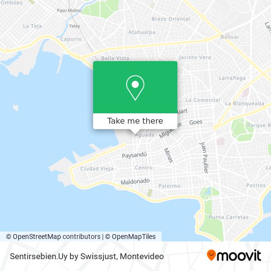 Sentirsebien.Uy by Swissjust map