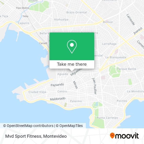 Mvd Sport Fitness map