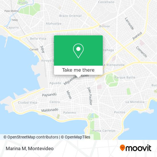 Marina M map