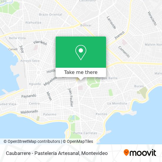 Caubarrere - Pastelería Artesanal map