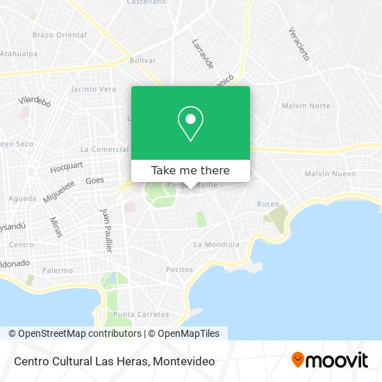 Centro Cultural Las Heras map