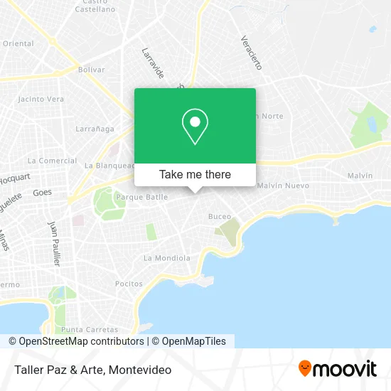 Taller Paz & Arte map