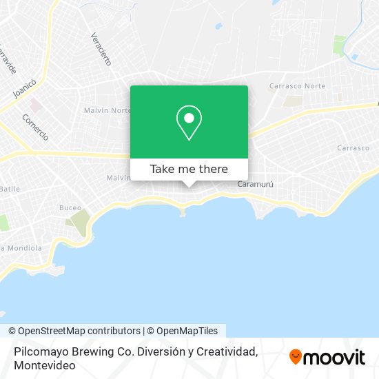 Pilcomayo Brewing Co. Diversión y Creatividad map