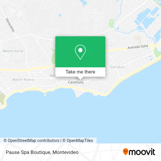 Pause Spa Boutique map