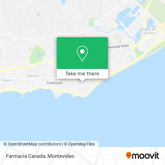 Farmacia Canada map