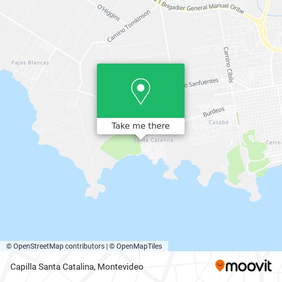 Capilla Santa Catalina map